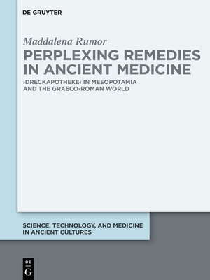 cover image of Perplexing Remedies in Ancient Medicine